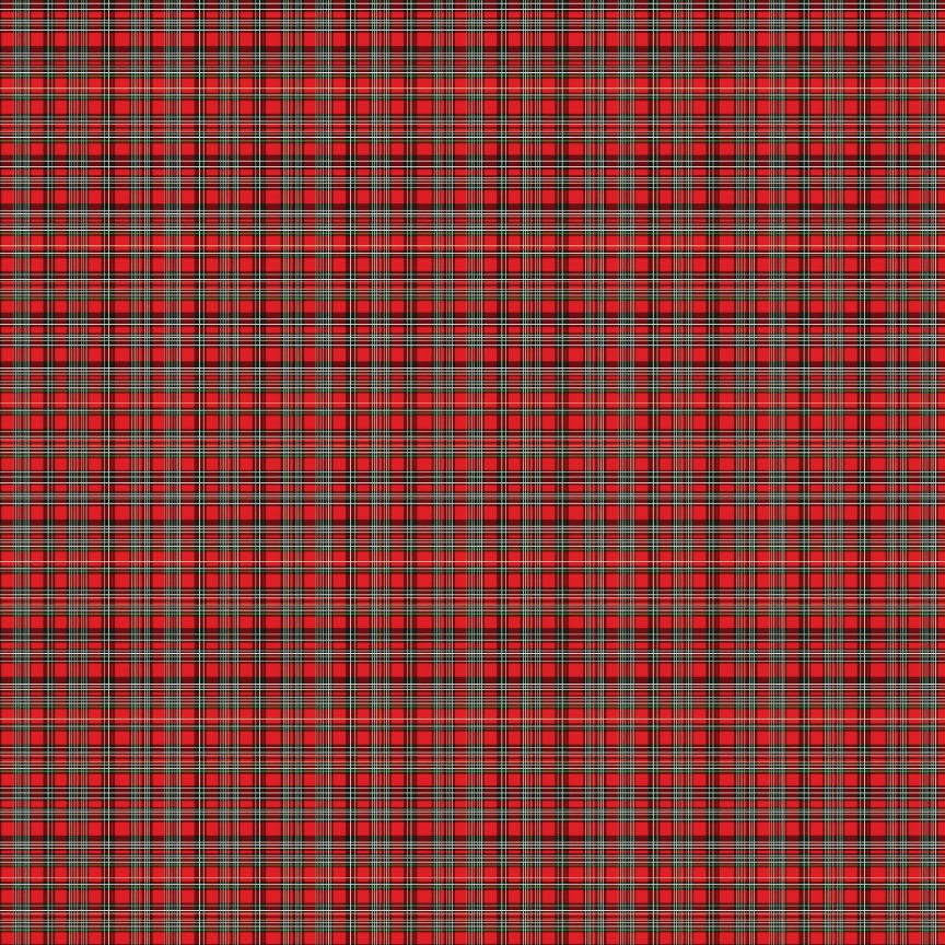 Red Tartan Plaid Pattern Acrylic Sheets - CMB Pattern Acrylic